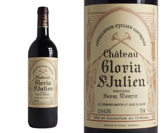 Château Gloria Rouge 2001, Cru Bourgeois Bordeaux Saint-Julien
