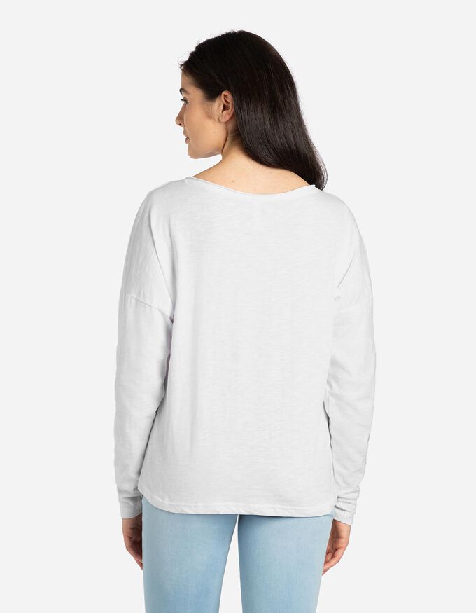 Langarmshirt - Baumwolle