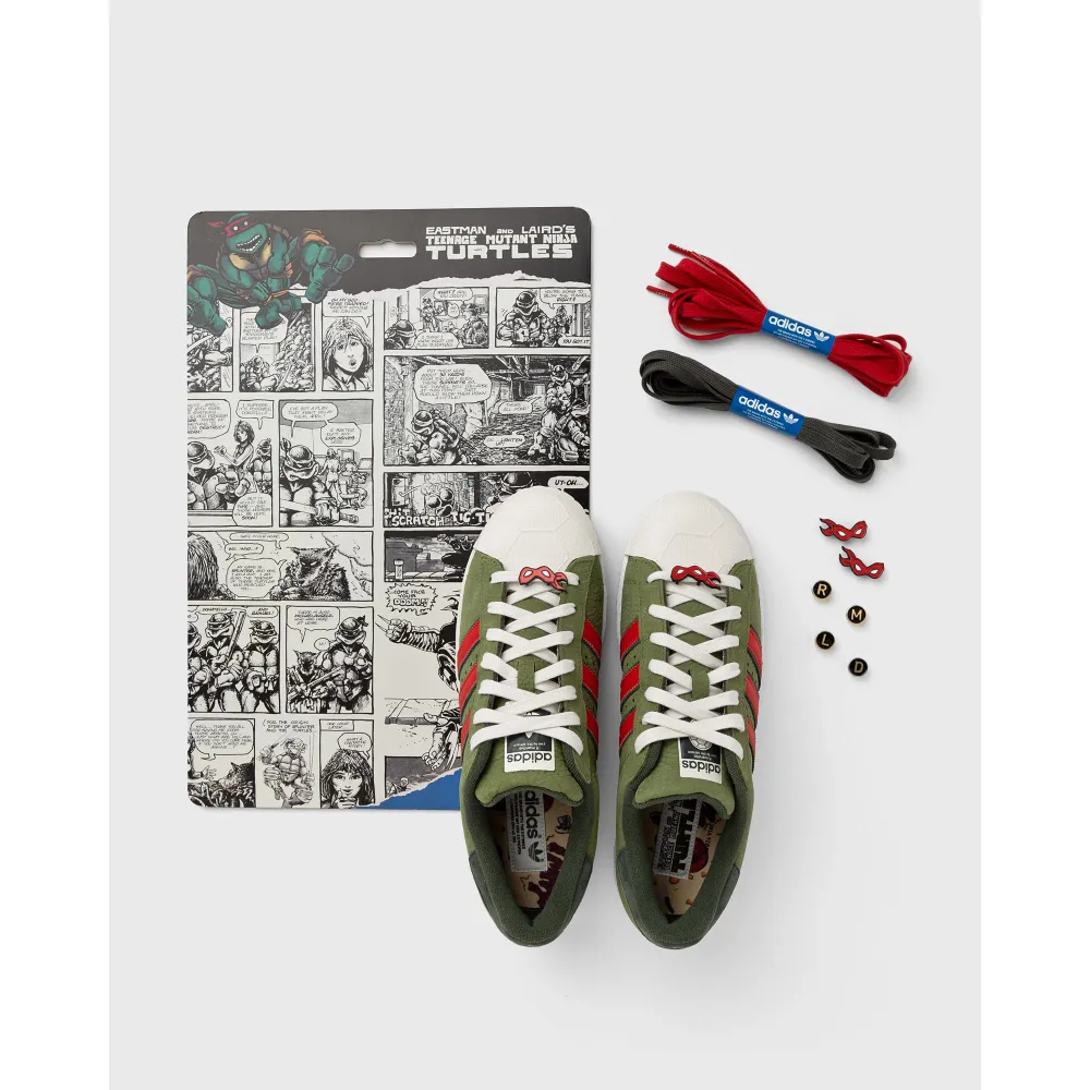 adidas x Teenage Mutant Ninja Turtles Superstar Shelltoe TMNT IF9280 / grün