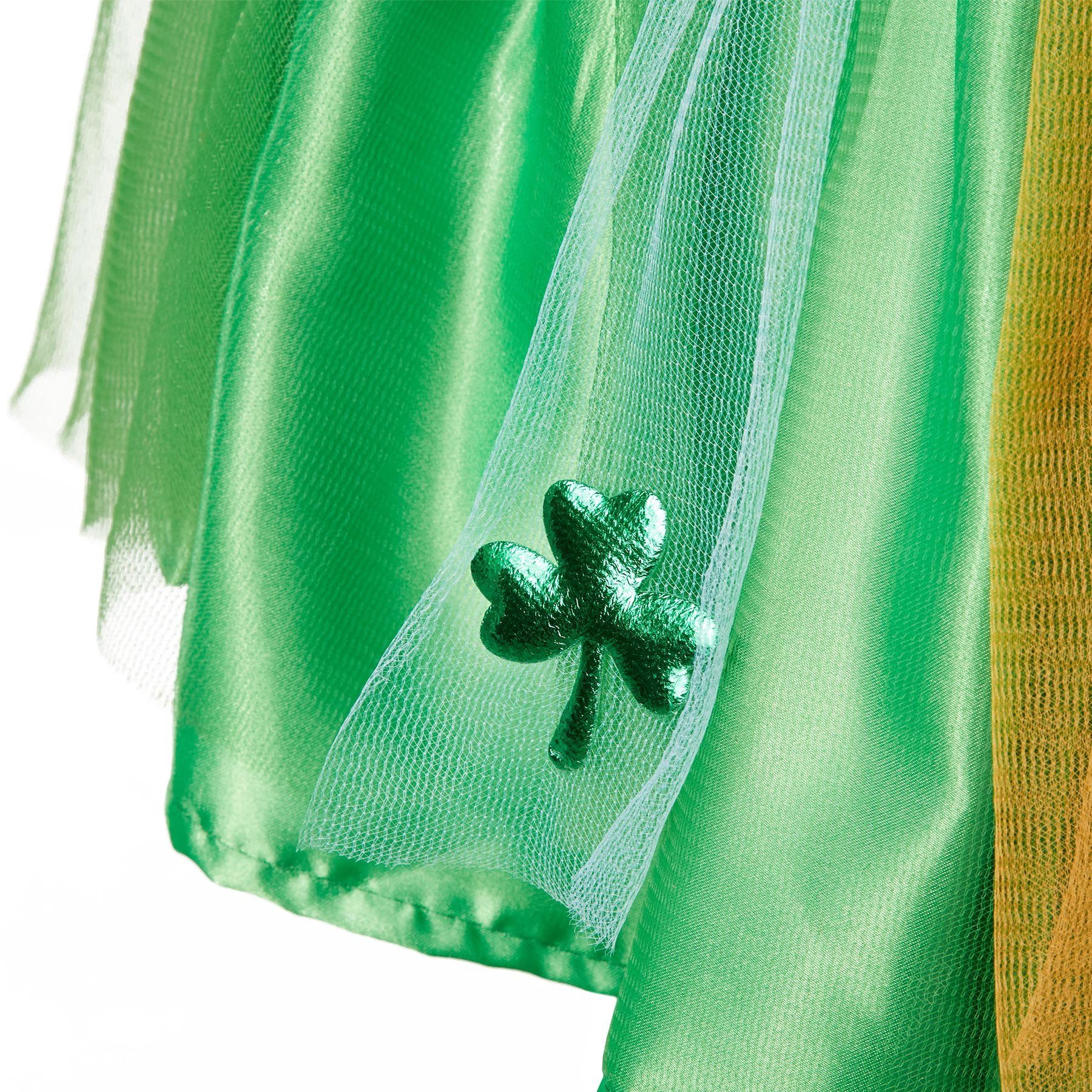 dressforfun Tüllrock St. Patrick's Day Korientalisch Tutu in Nationalfarben
