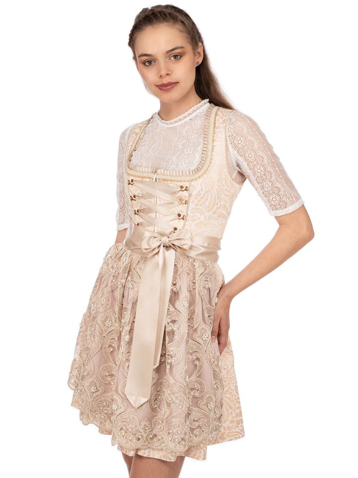 KRÜGER Dirndl 416866 in beige günstig kaufen