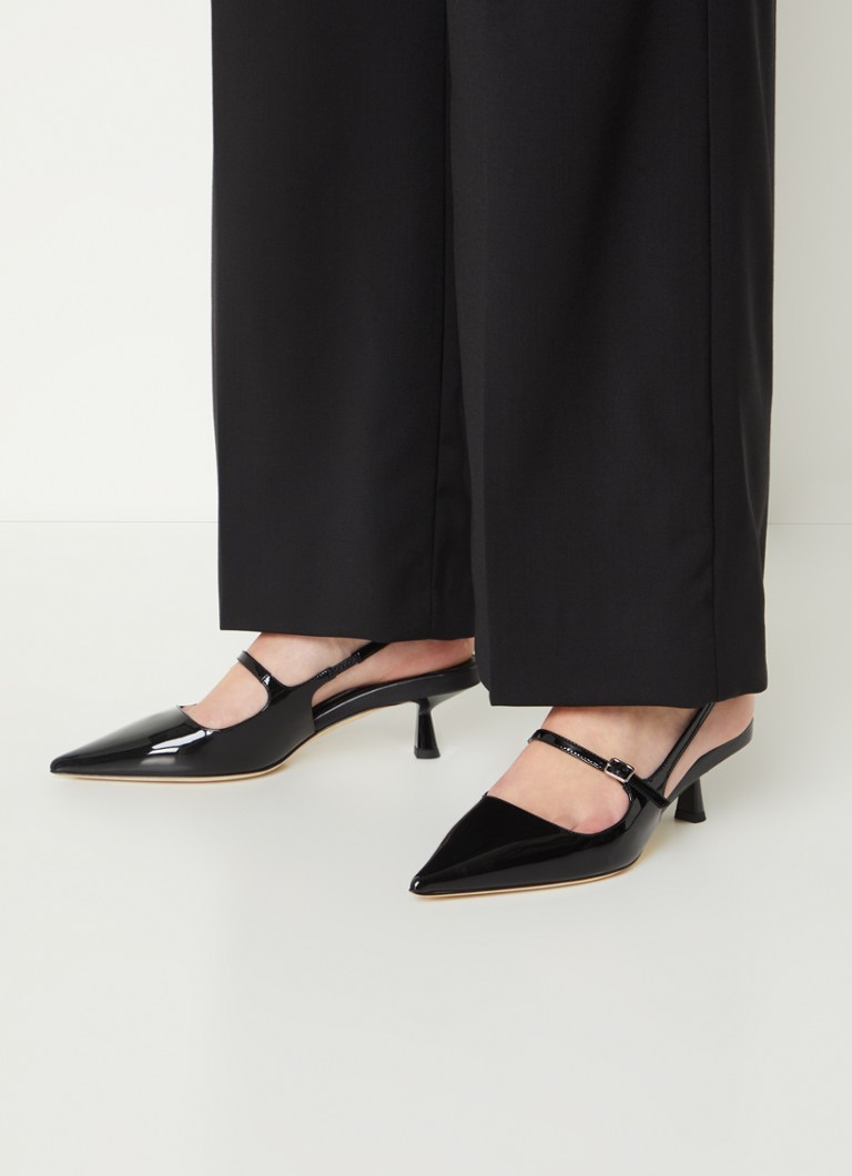 Jimmy Choo Didi 45 Slingback-Pumps aus Lackleder