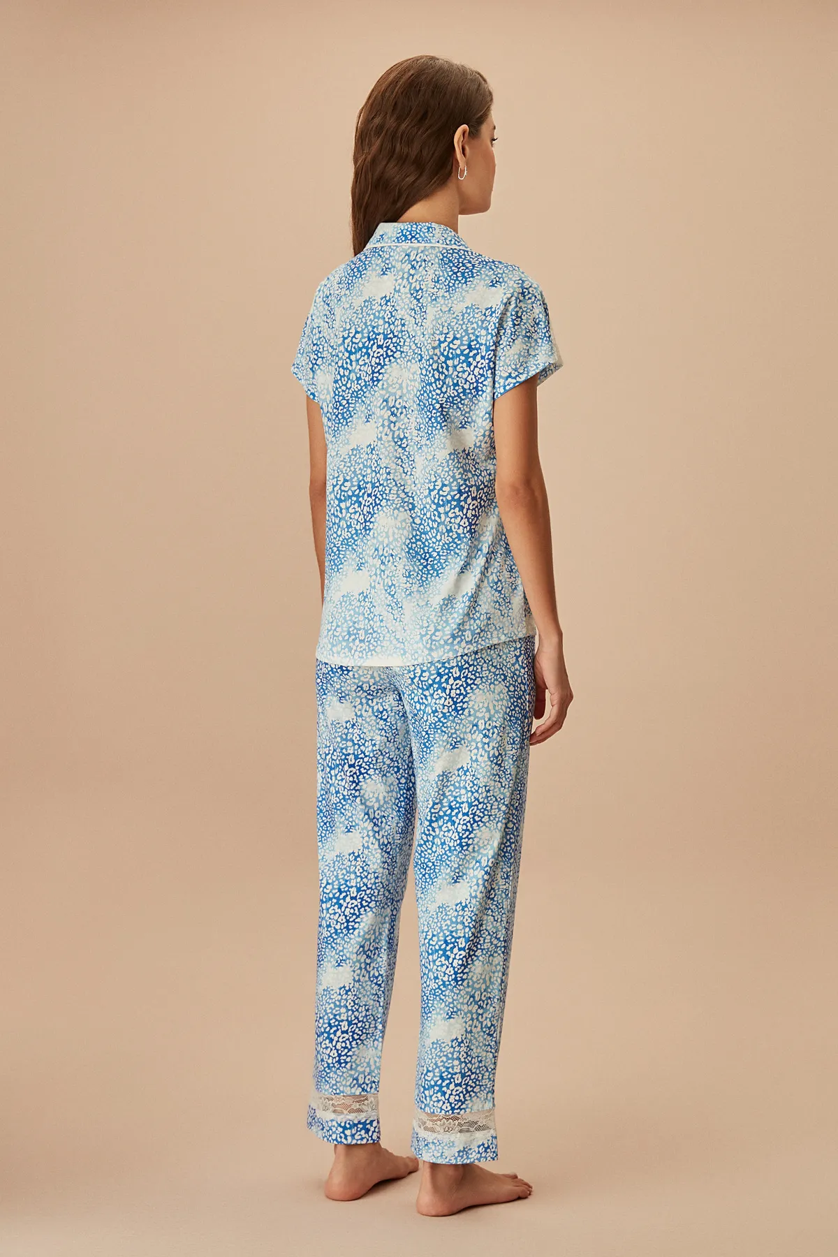 SUWEN  Ocean Maskulines Pyjama-Set