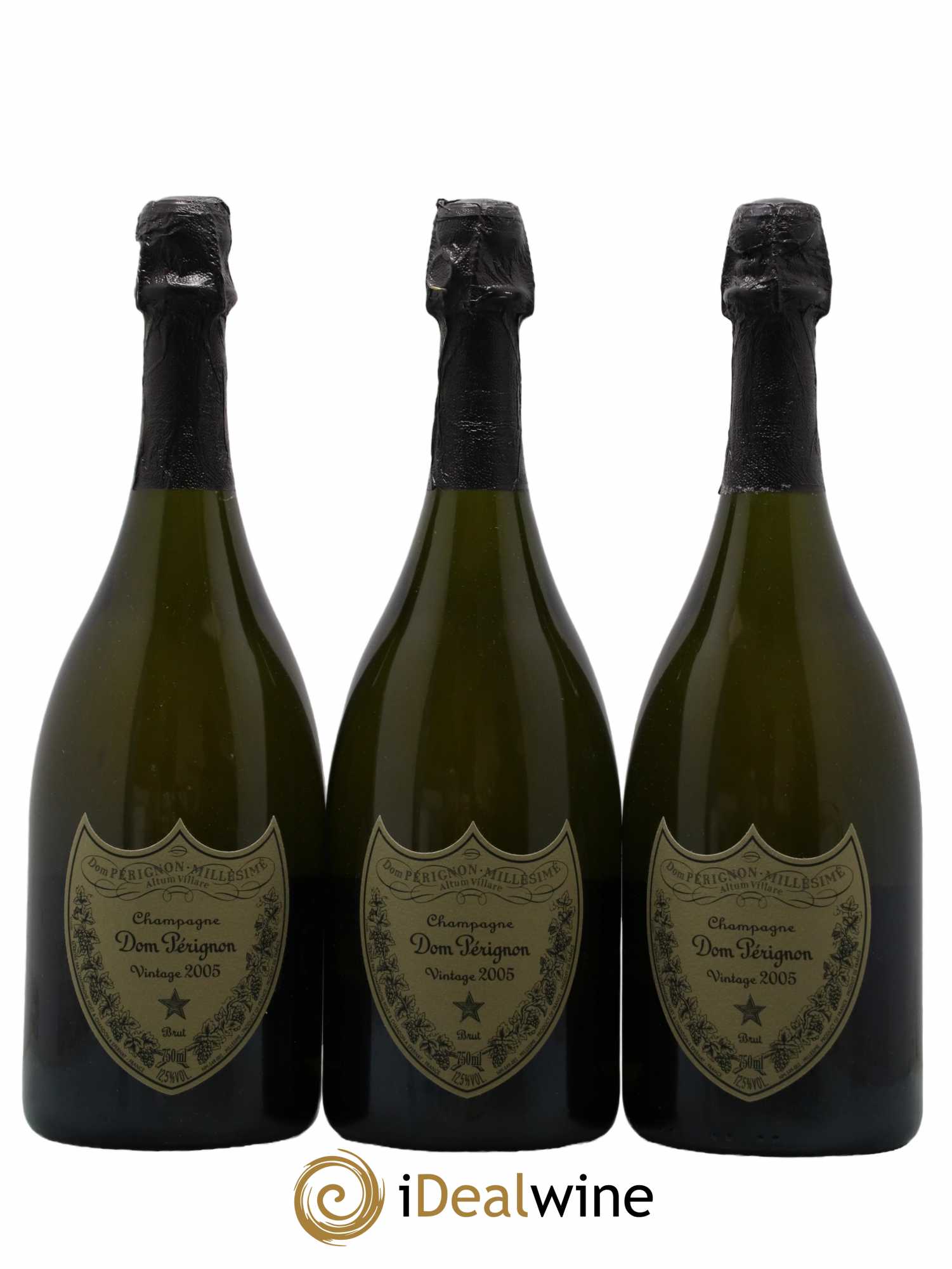 Brut Dom Pérignon  2005 - Lot de 3 Bouteilles