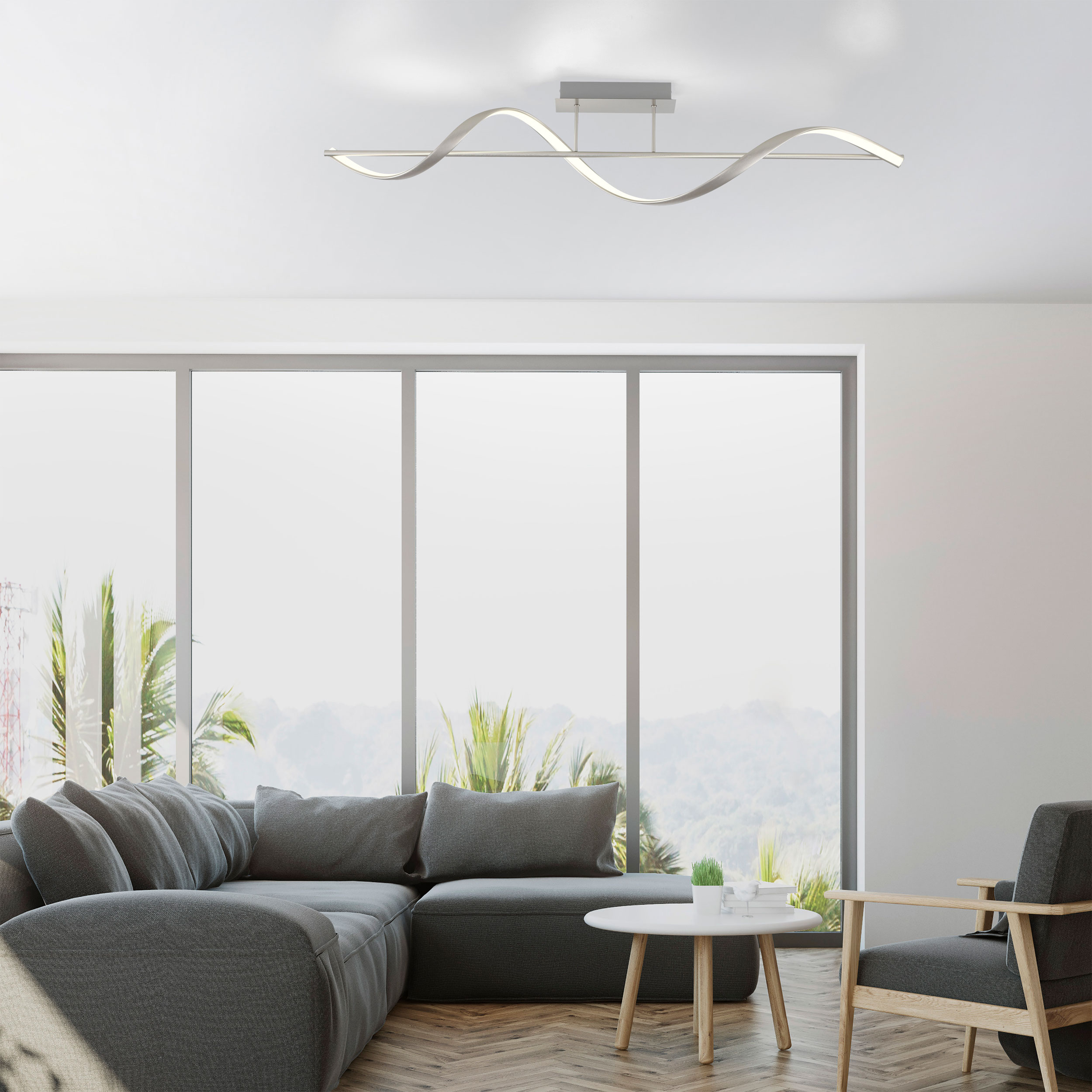 QLED-Deckenleuchte 1flg