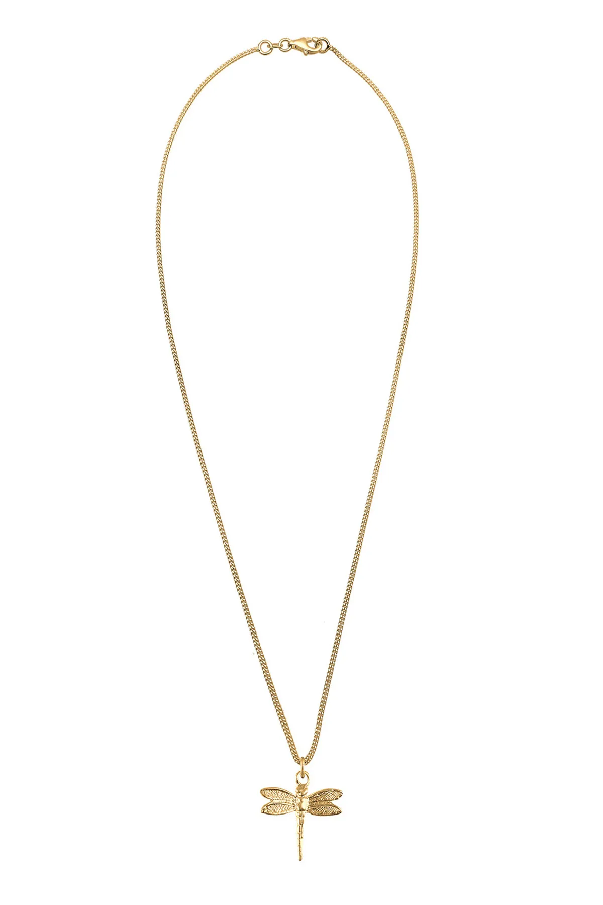 ELLI  Halskette Libelle Panzerkette Tier Trend 925 Sterling Silber