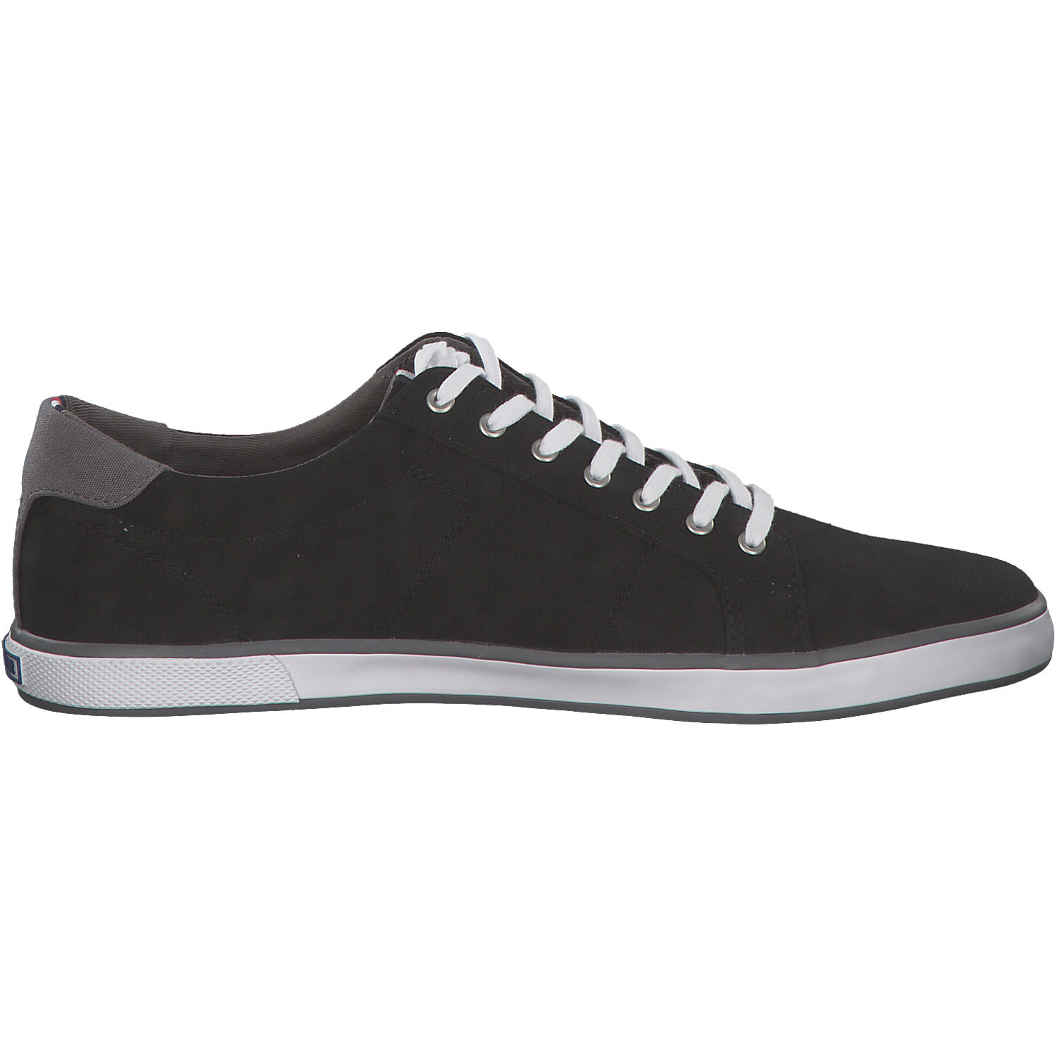 Tommy Hilfiger FM0FM00596, Sneakers Low, Herren, Schwarz (Black/Grey/Red)