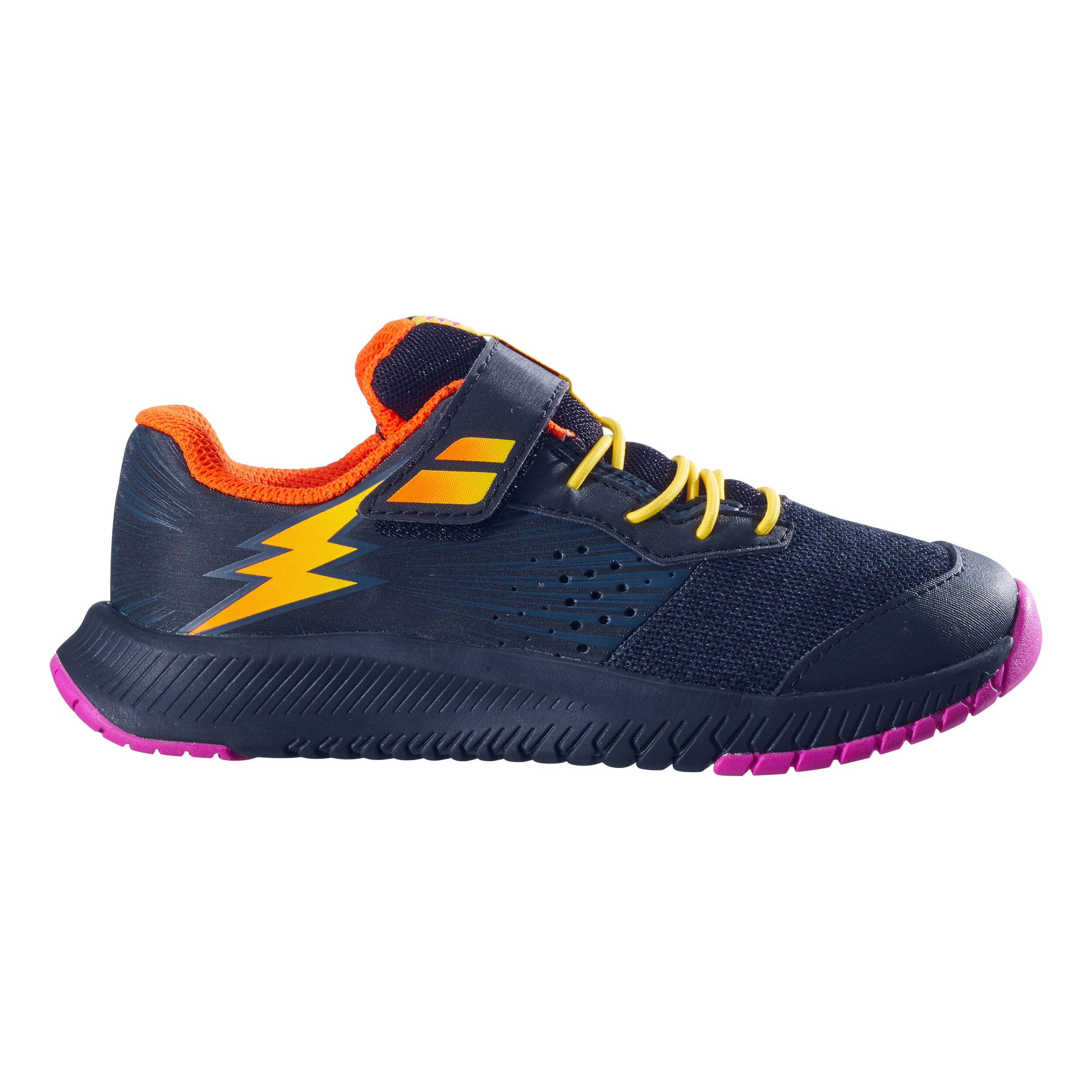 Pulsion Allcourtschuh Kinder - Schwarz, Mehrfarbig