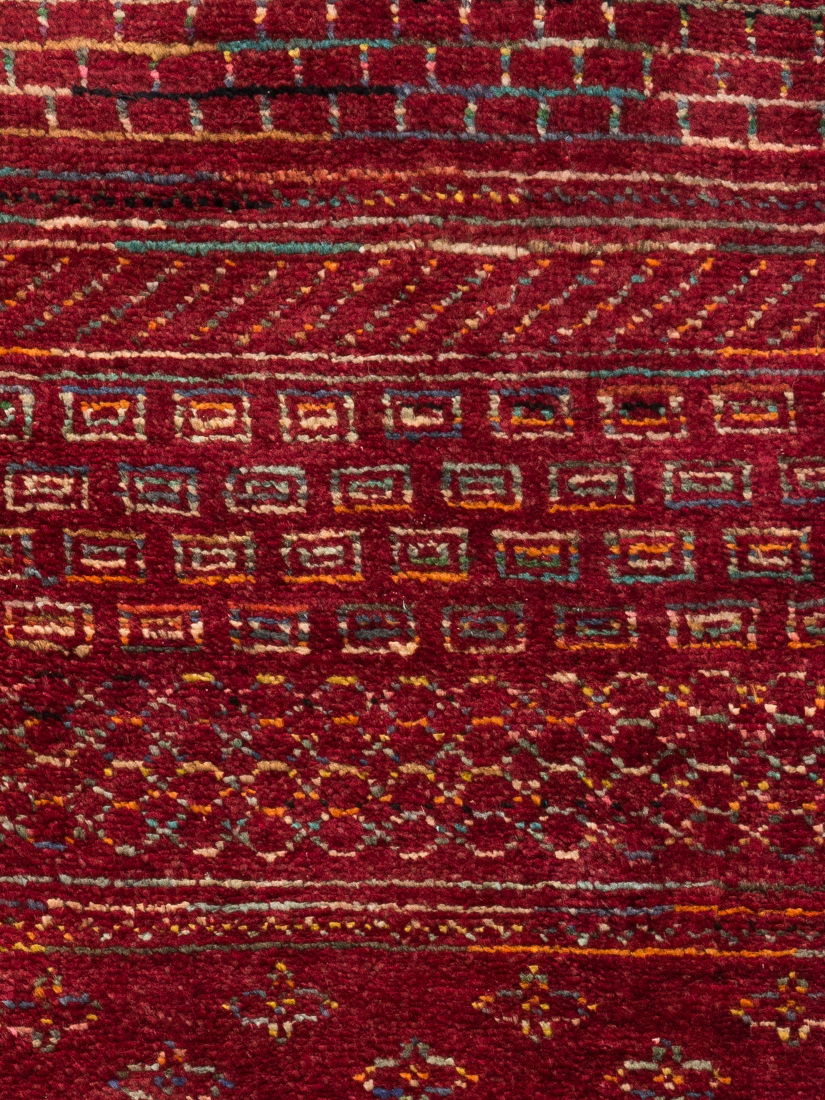 Contemporary Gabbeh ca. 72 x 124 cm, Unikat / Einzelstück