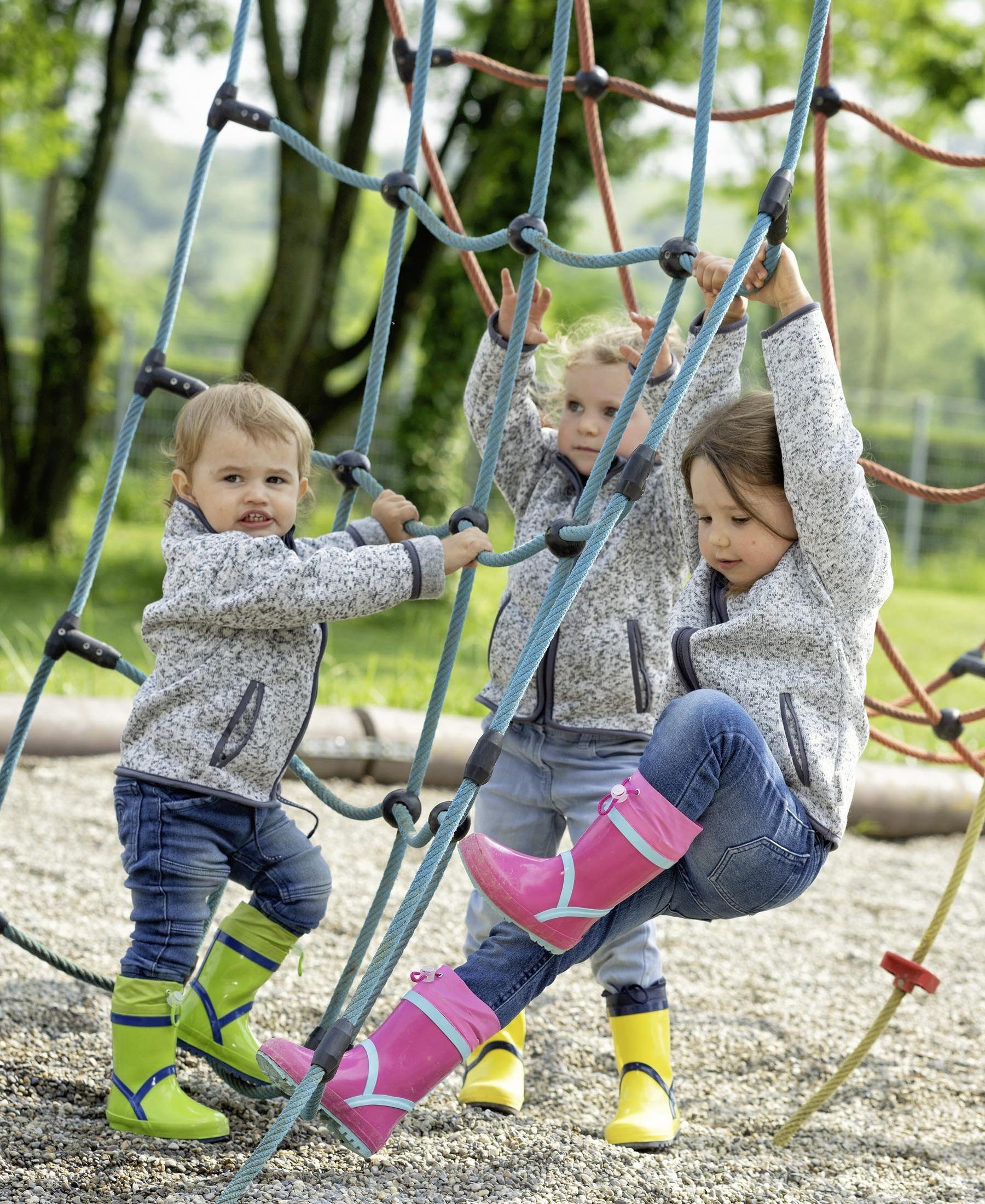 Playshoes Fleeceoverall Strickfleece-Jacke