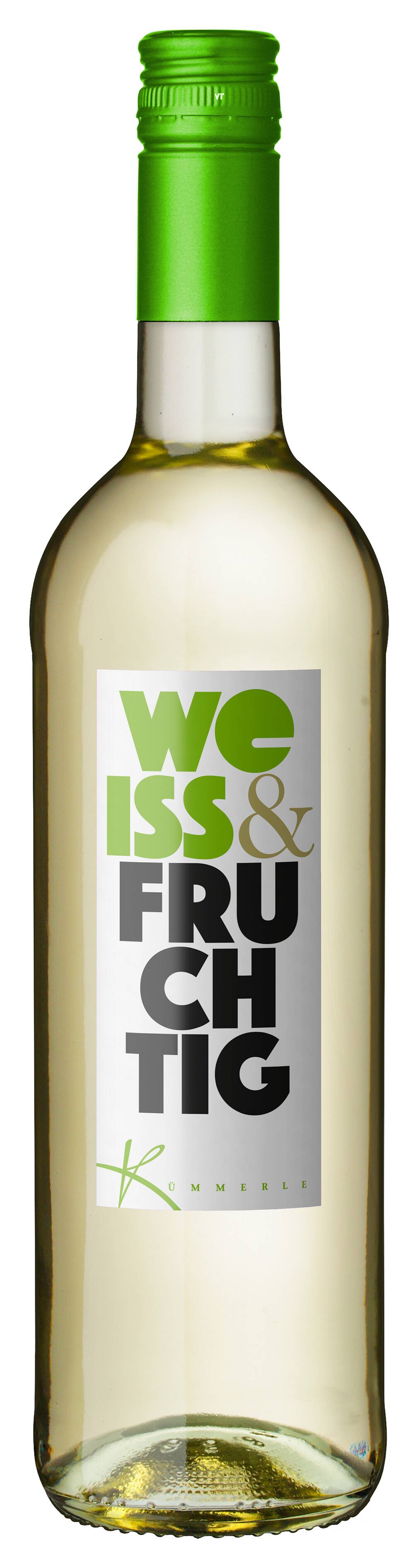 Privatkellerei Kümmerle 2022  weiß&fruchtig Weißwein-Cuvée 0,75L Privatkellerei Kümmerle, vegan 2022