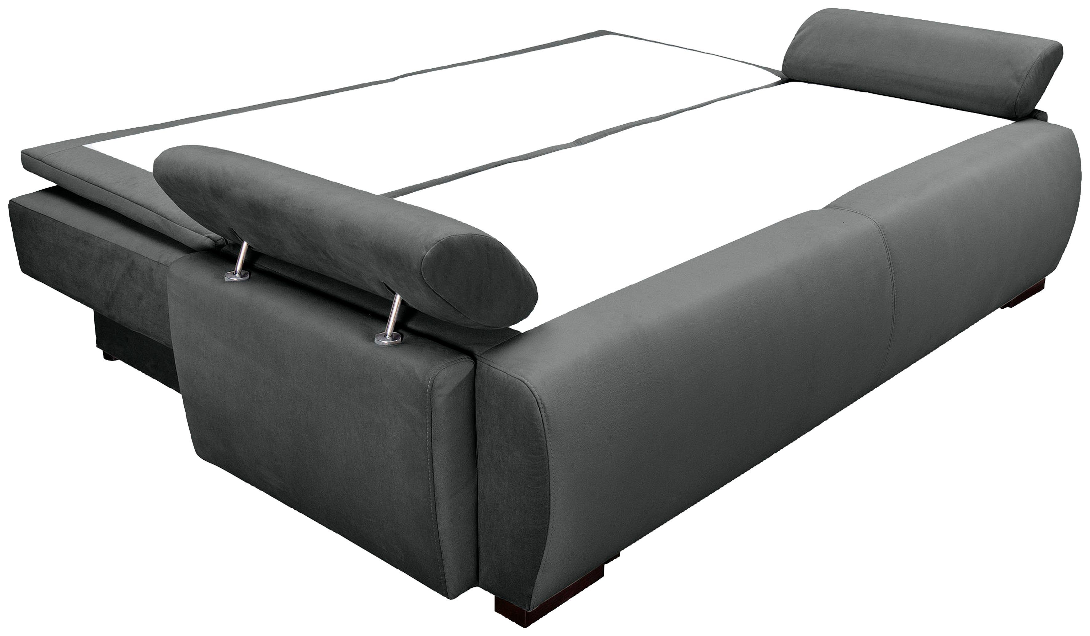 INOSIGN Schlafsofa Romeo, mit Boxspringaufbau, Bettfunktion & Bettkasten, Dauerschlafsofa