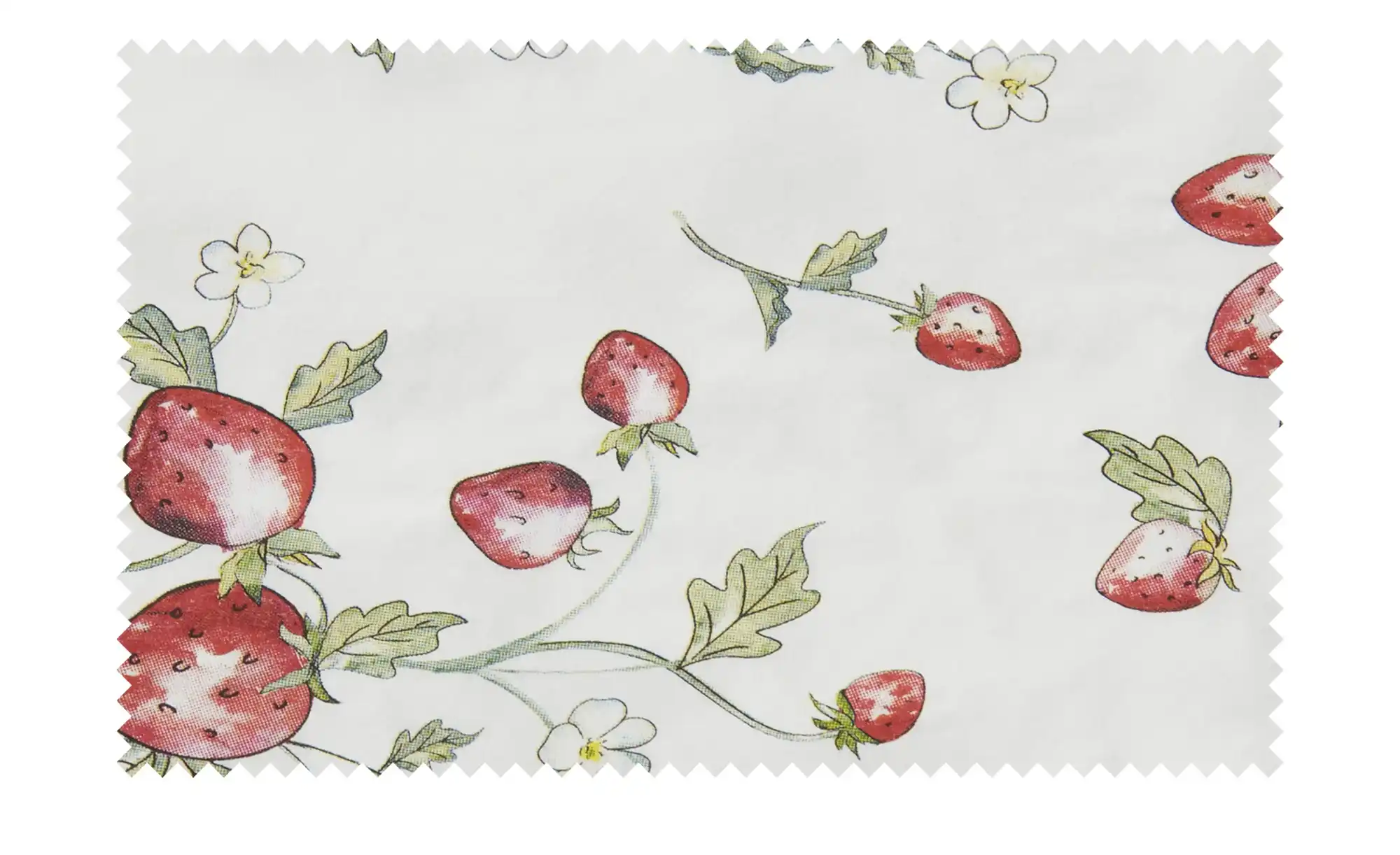 HOME STORY Serviette Erdbeere, 20er Pack, sortiert