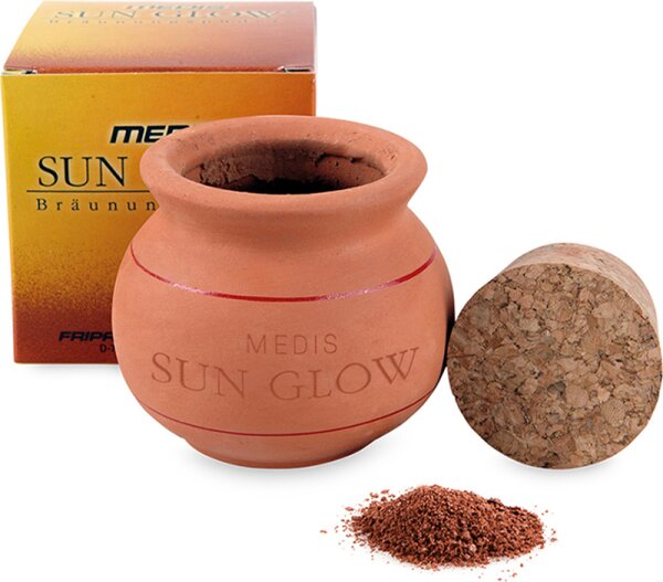 Medis Sun Glow Bräunungspuder dunkler Farbton Selbstbräunungspuder