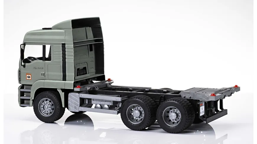 BRUDER - MAN TGA LKW mit Container-Wechselbrücke 09028