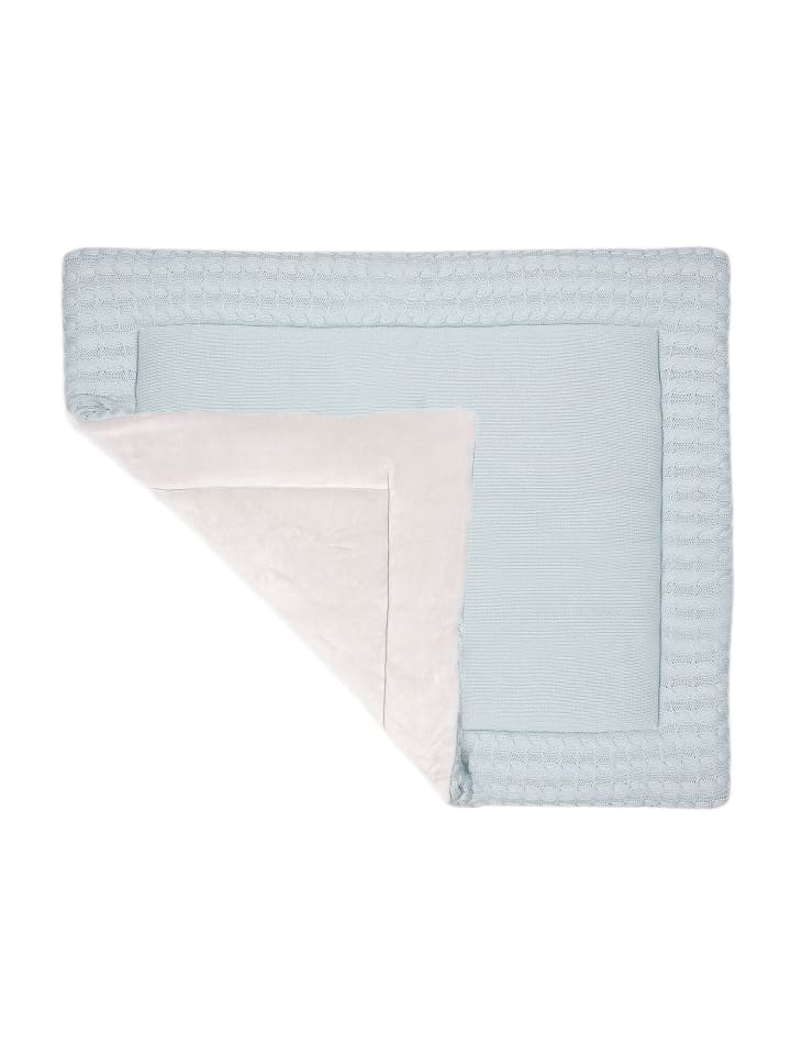 Kindsgut  Krabbeldecke in Hellblau günstig kaufen onesize