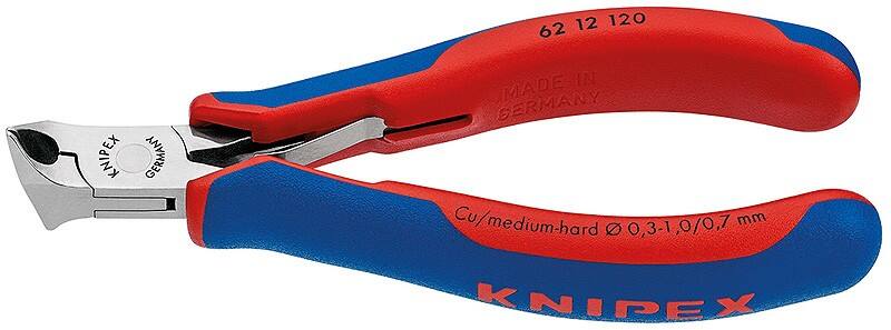 Knipex 62 12 120 Elektronik-Schrägschneider Rot