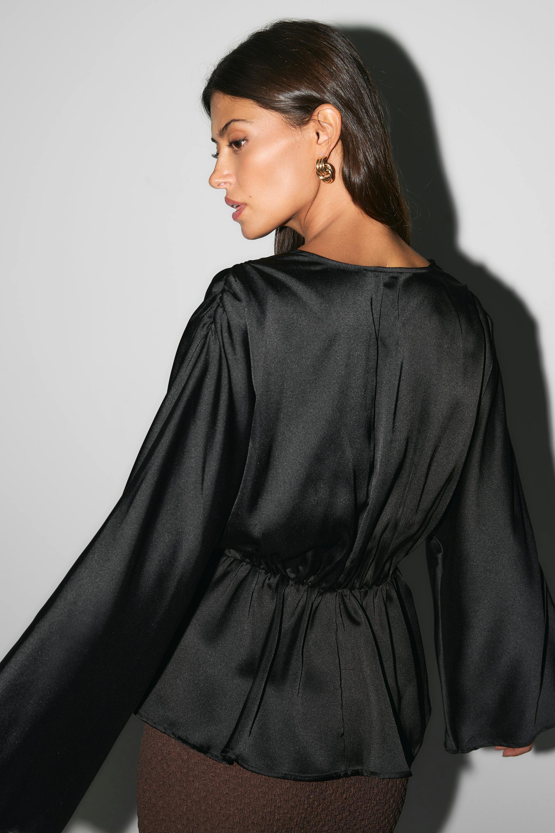 Satin blouse
