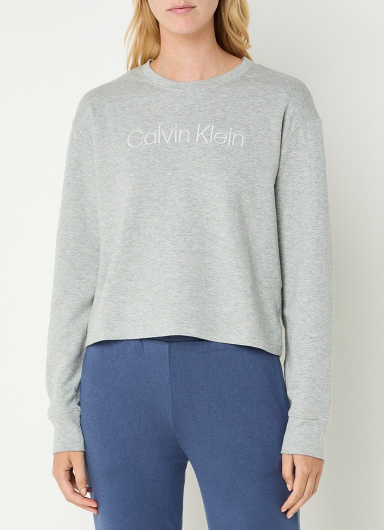Maglione Calvin Klein Lounge con logo ricamato