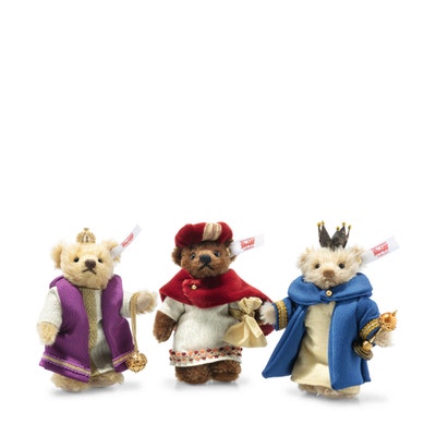 Heilige drei Könige Set, 10 cm, mehrfarbig