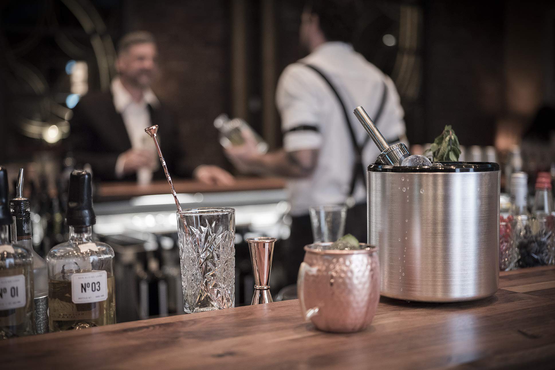 Buddy's Eiseimer Buddy´s Bar, 3 l Fassungsvermögen, Aluminium eloxiert, nicht spülmaschinengeeignet