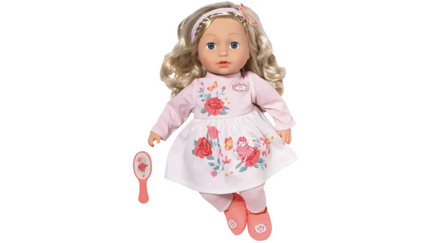 Zapf Creation - Baby Annabell Sophia 43cm, Spielpuppe mit kuschelig weich gestopftem Körper