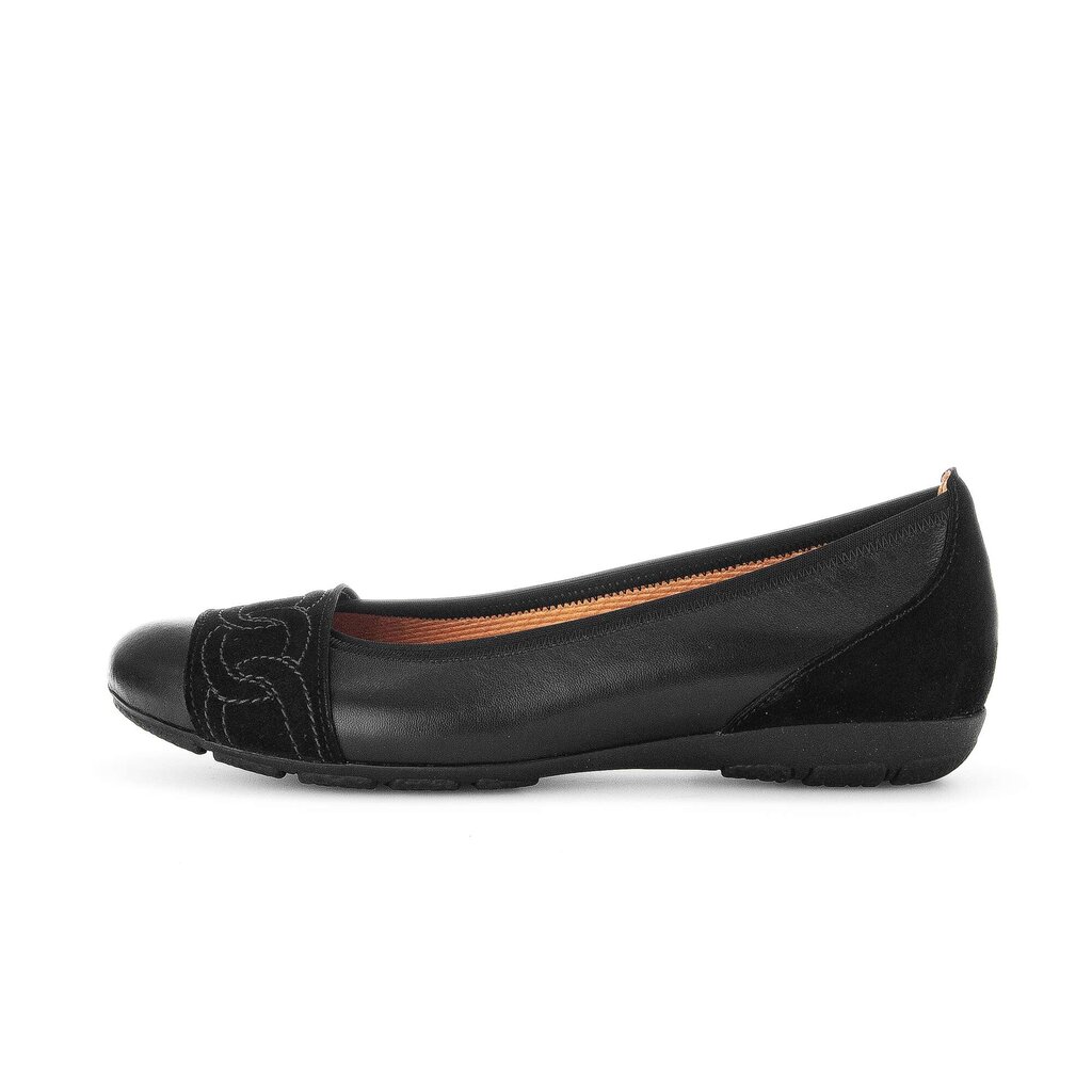 Gabor fashion Sportliche Ballerina schwarz
