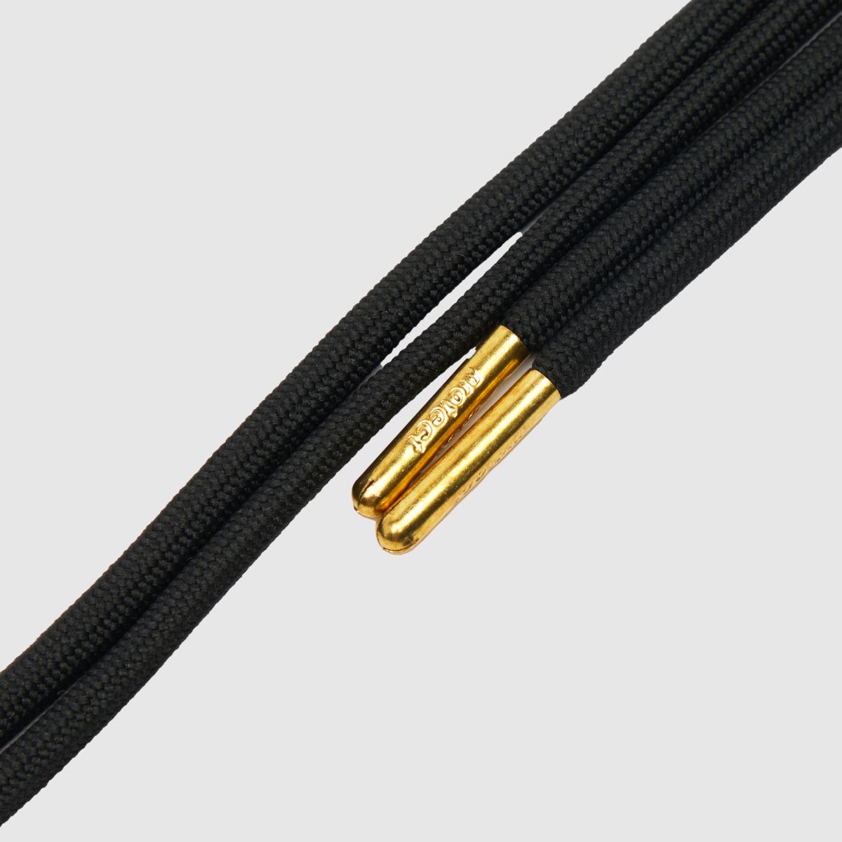 Crep Protect fekete kerek fűzők