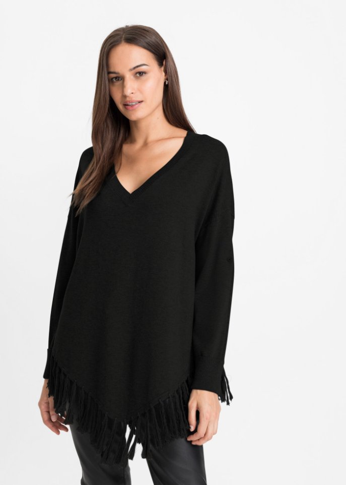 Fransen-Poncho