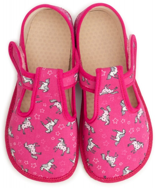 beda ~ Slipper Textil ~ Pink Unicorn
