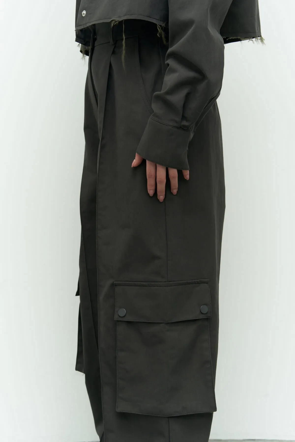 MAİ COLLECTİON  Zweiteiler - Grau - Oversized