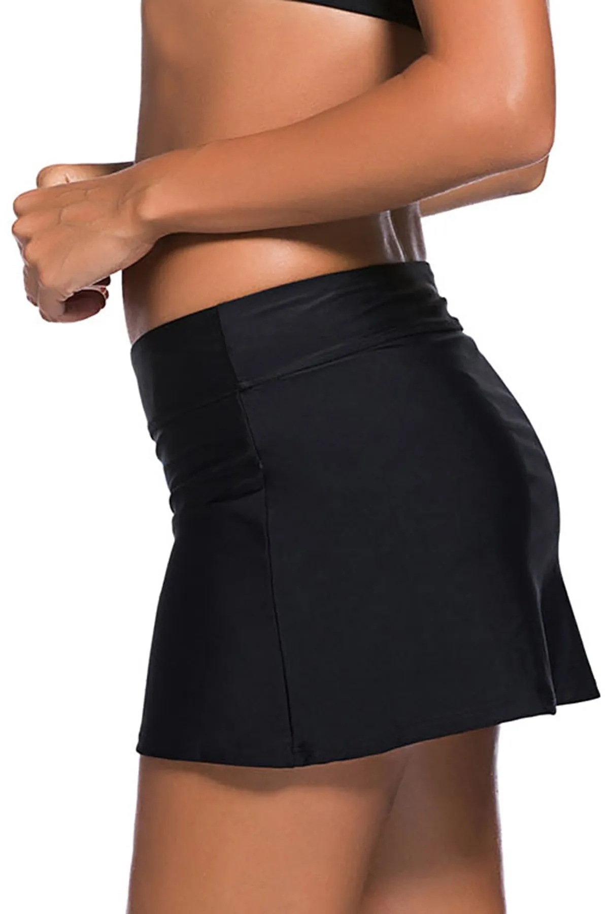 Angelsin  Volle Bikinihose mit stylischem Rock
