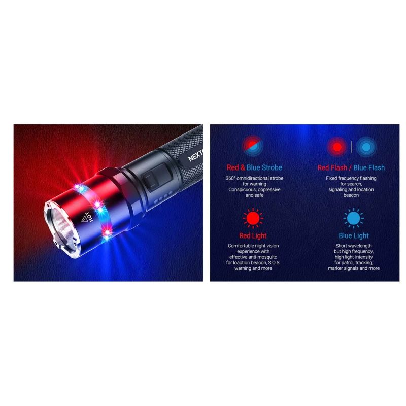 Nextorch P83 Wiederaufladbare 1300 Lumen LED