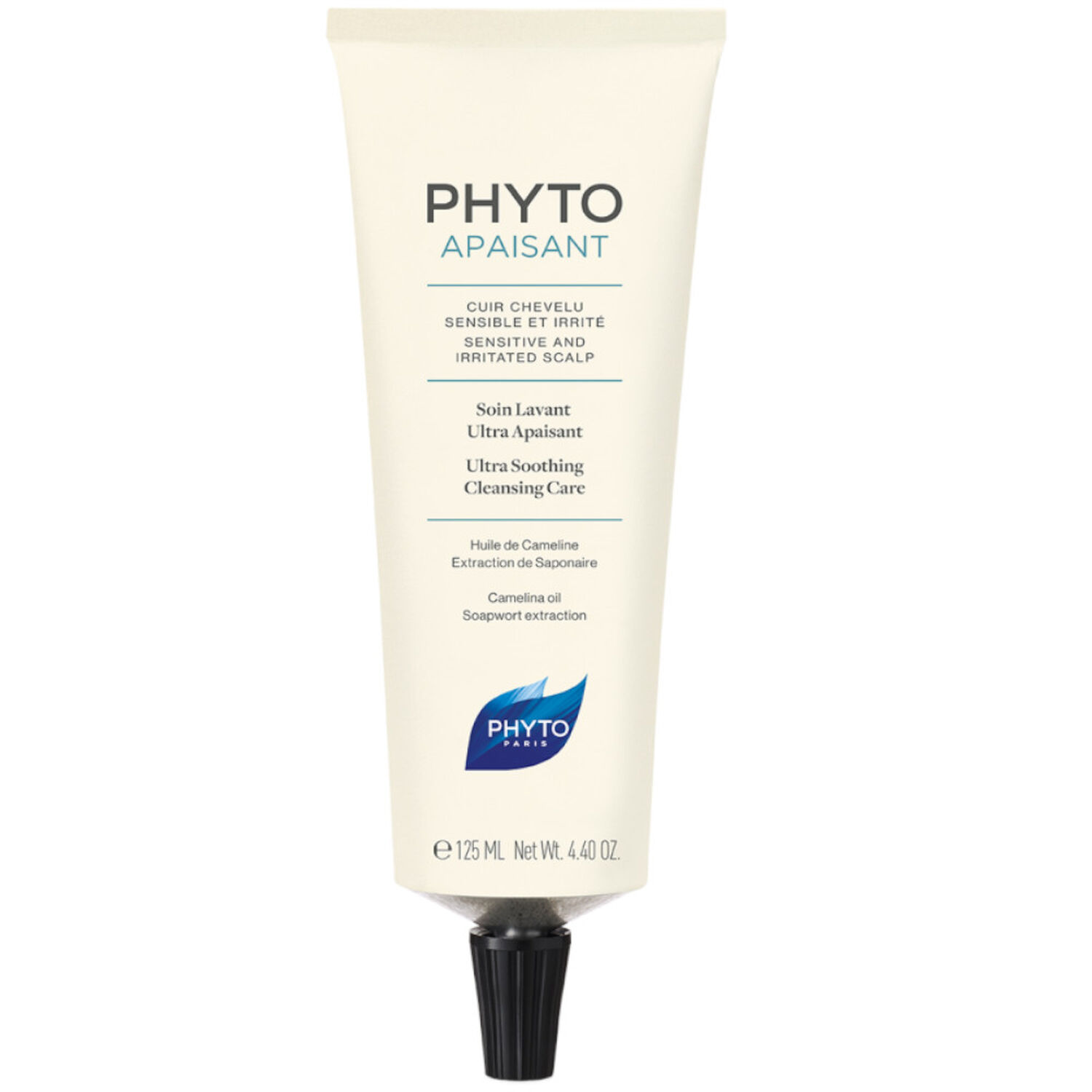 Phyto Phytoapaisant Soin Lavant Ultra-Apaiant - Cuir Chevelu Sensible et Irrité 125 ML