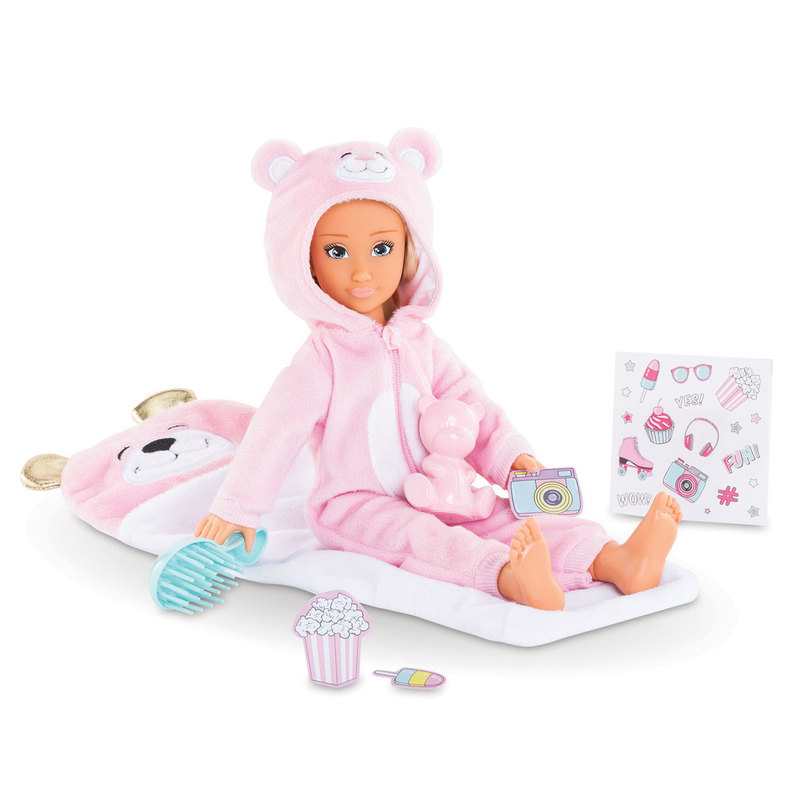 Coffret Valentine Corolle Girls Pyjama party