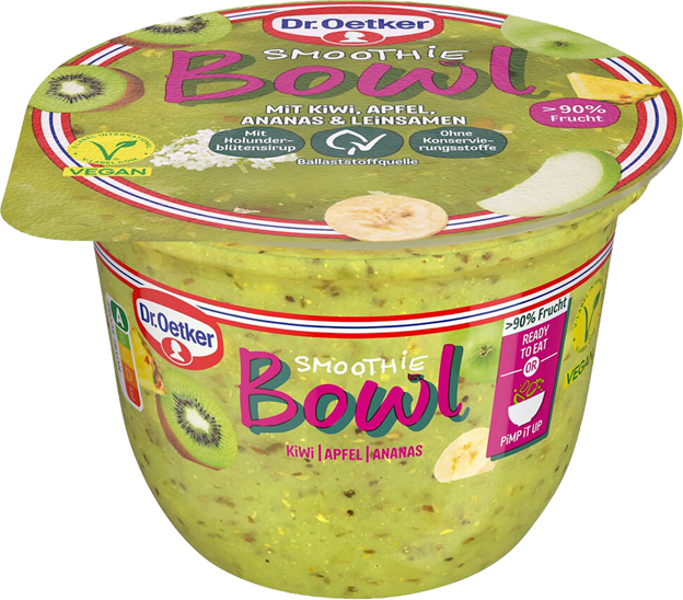 Dr. Oetker Smoothie Bowl Kiwi-Apfel-Ananas