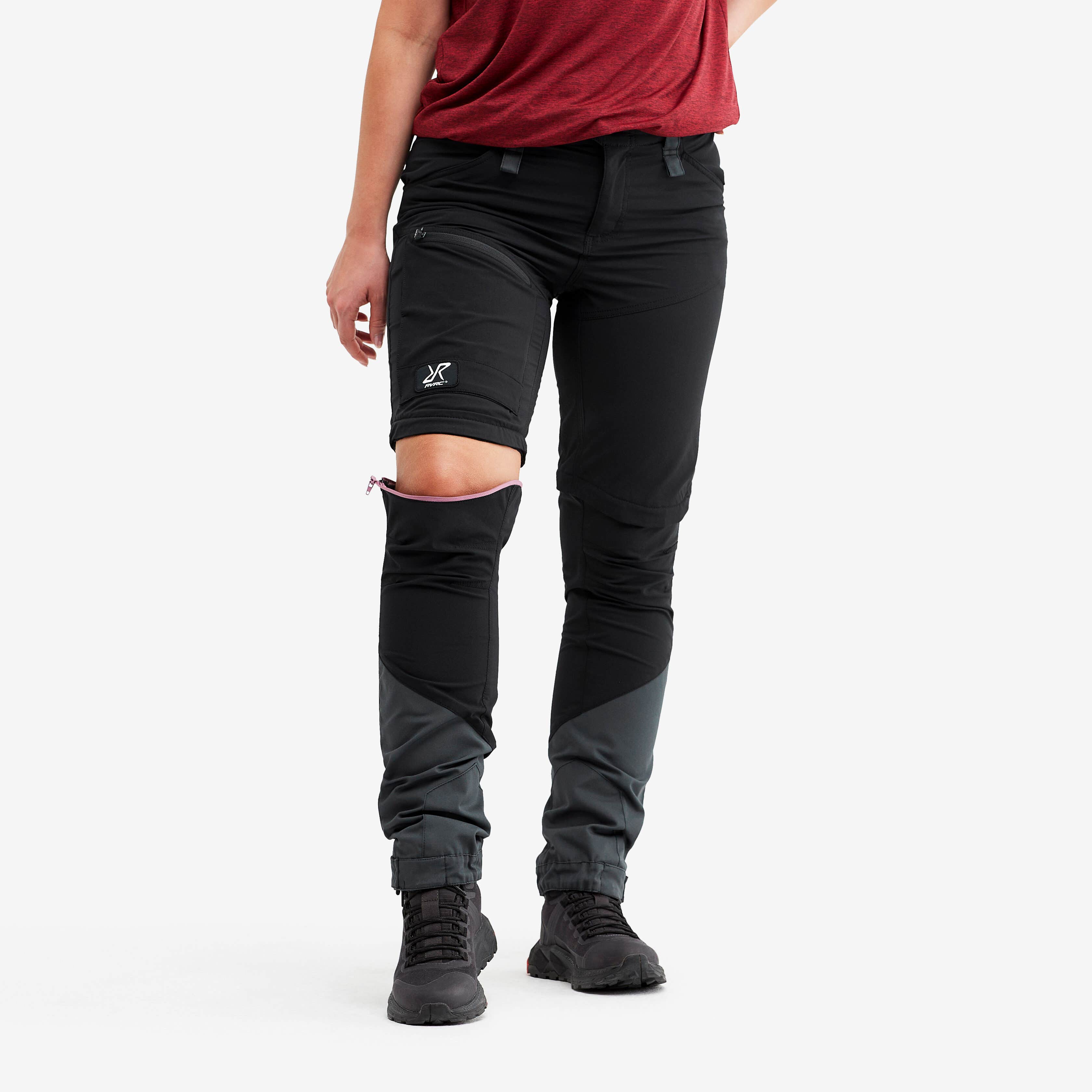 Silence T-zip Pants Femme Black