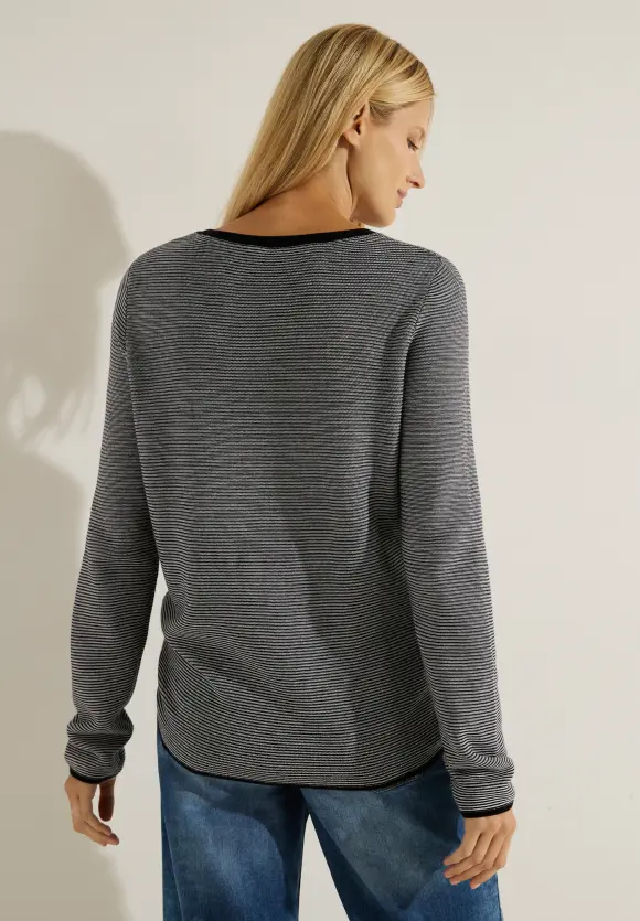 CECIL Mouliné Pullover