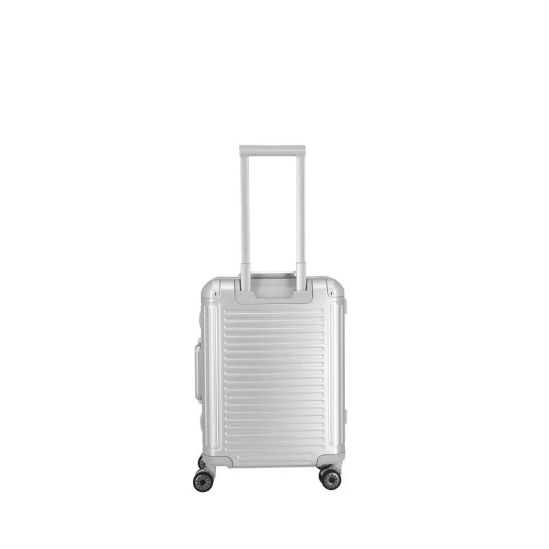 Travelite NEXT Trolley S mit 4 Rollen (55cm) - Silber