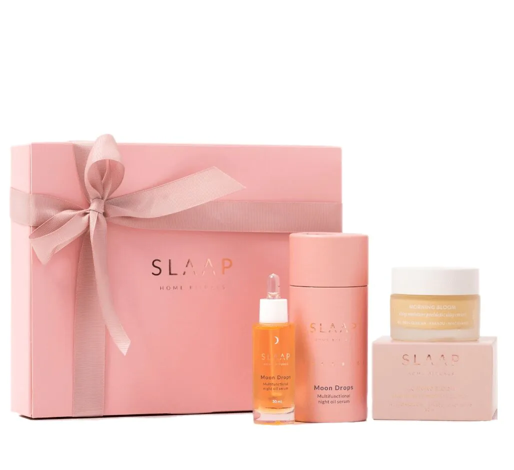 SLAAP Cosmetics Set Moon Drops Serum + Jutarnja krema za cvjetanje
