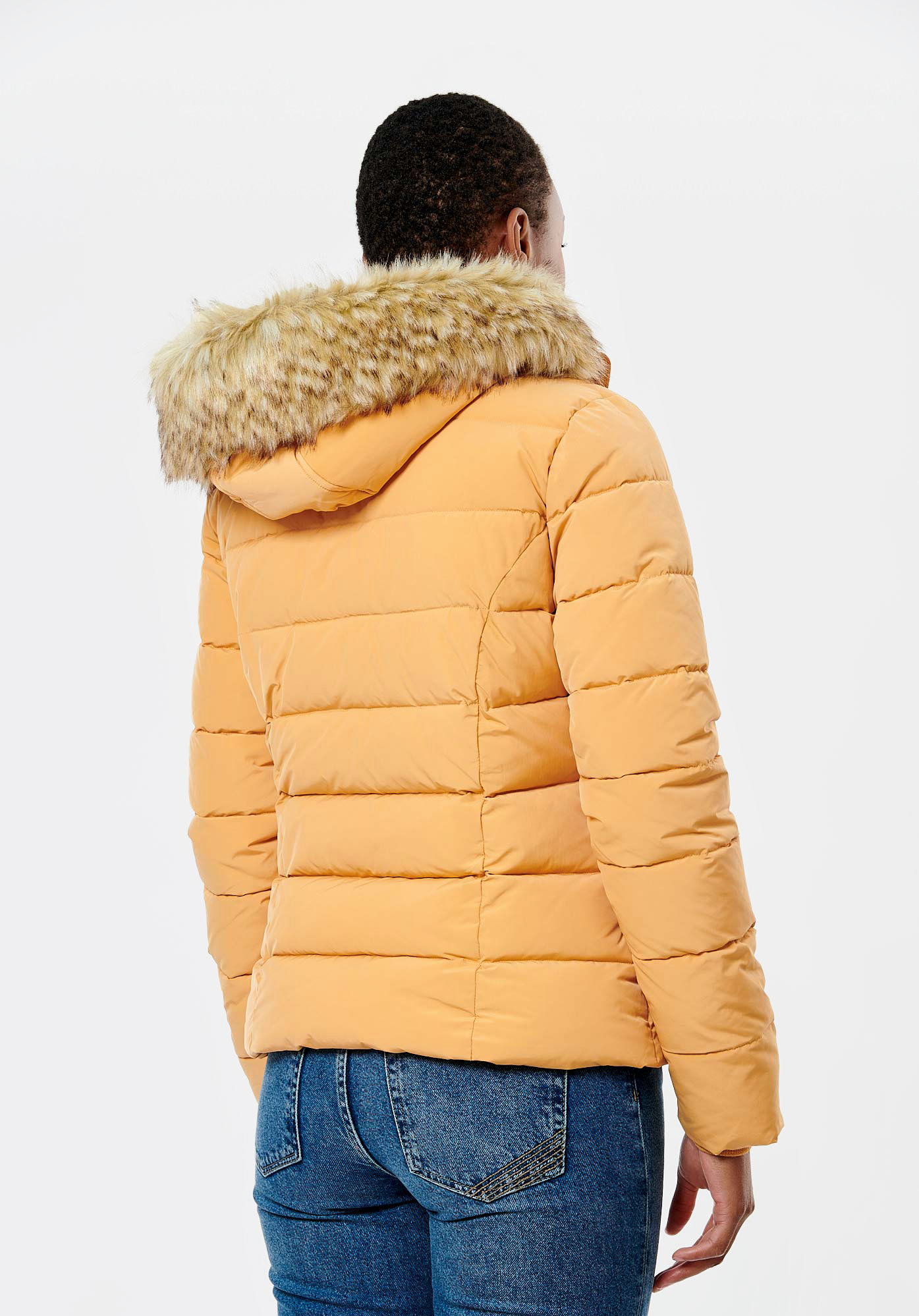 DIBBY  Doudoune jaune femme