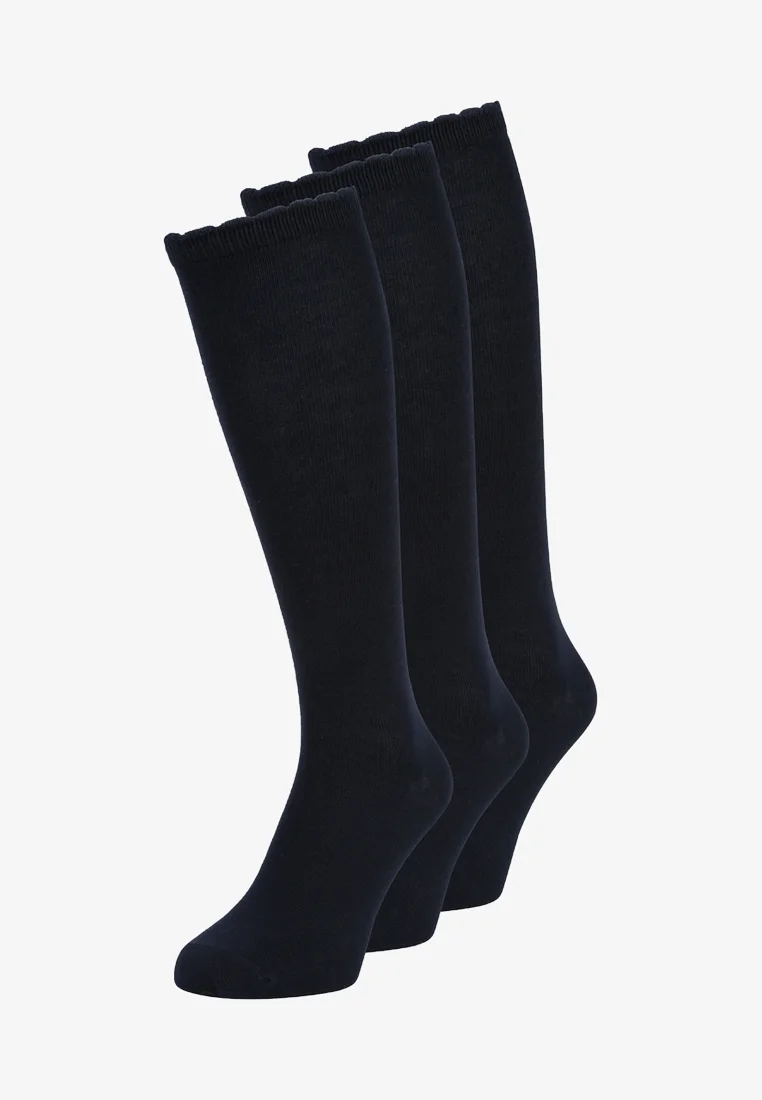 Calcetines hasta la rodilla para niñas mayores, paquete de 3 - Calcetines