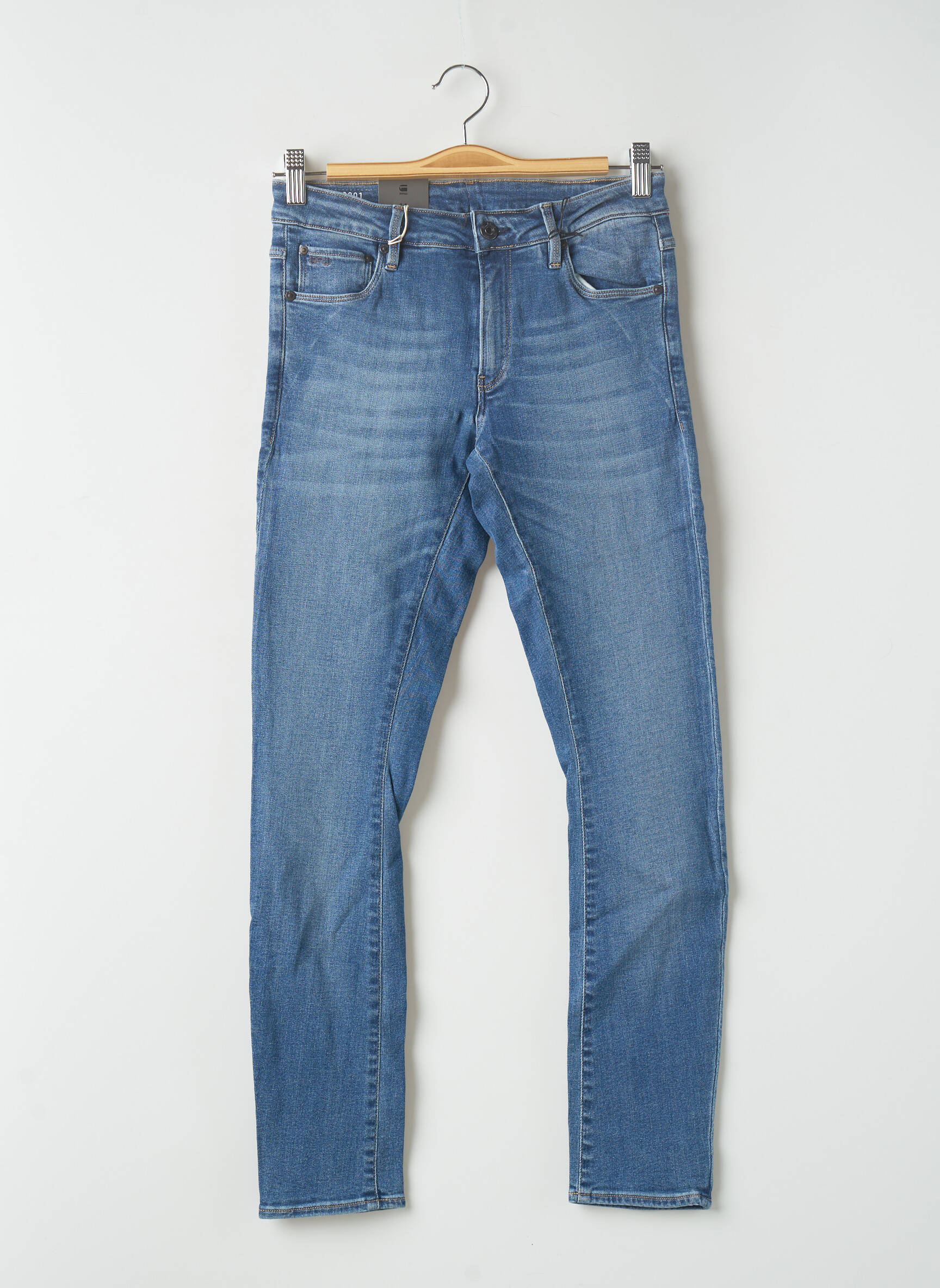 G Star Jeans Skinny Fille couleur bleu