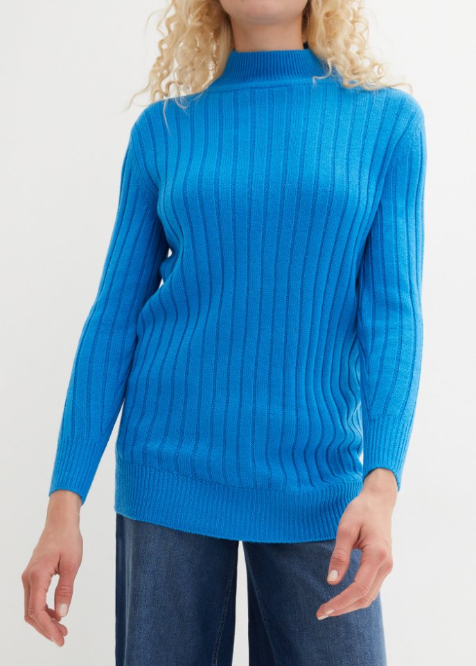 Pullover mit Stehkragen