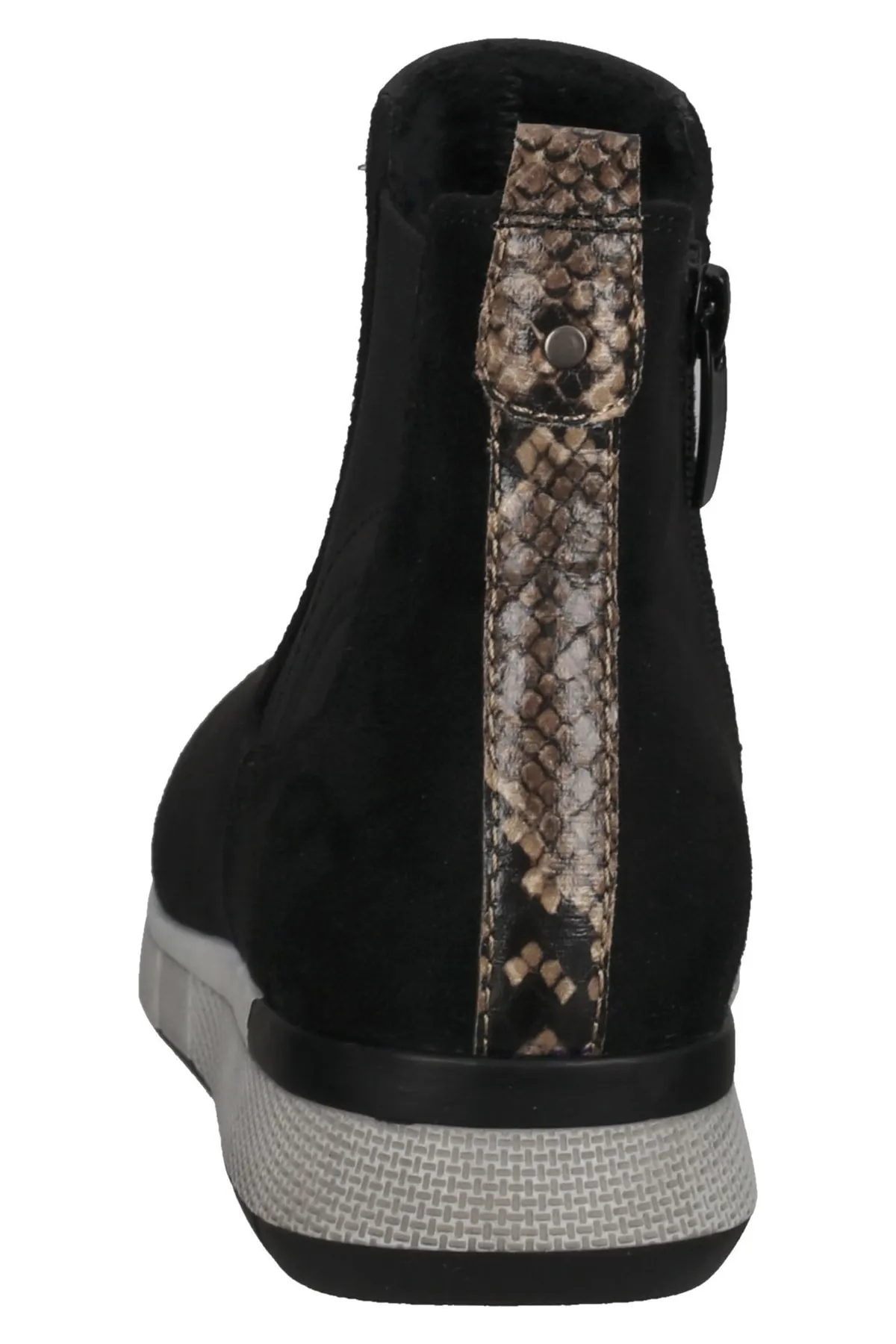 Bama  Stiefelette - Schwarz - Flacher Absatz