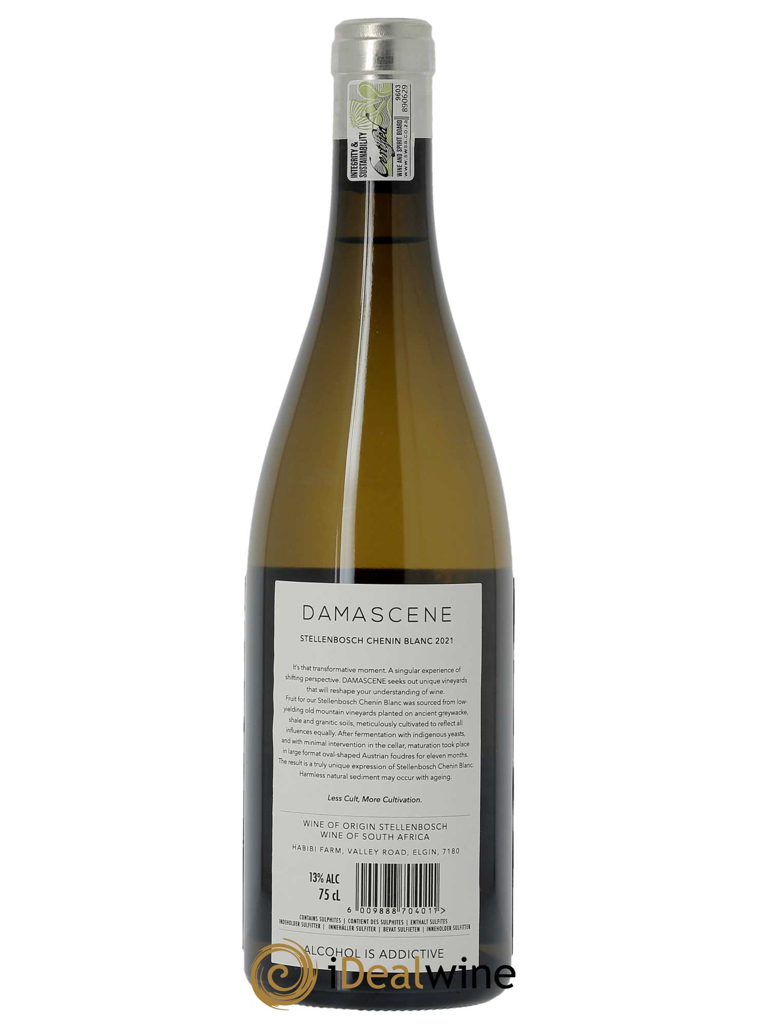 Swartland Damascene Chenin  2021 - Lot de 1 Bouteille
