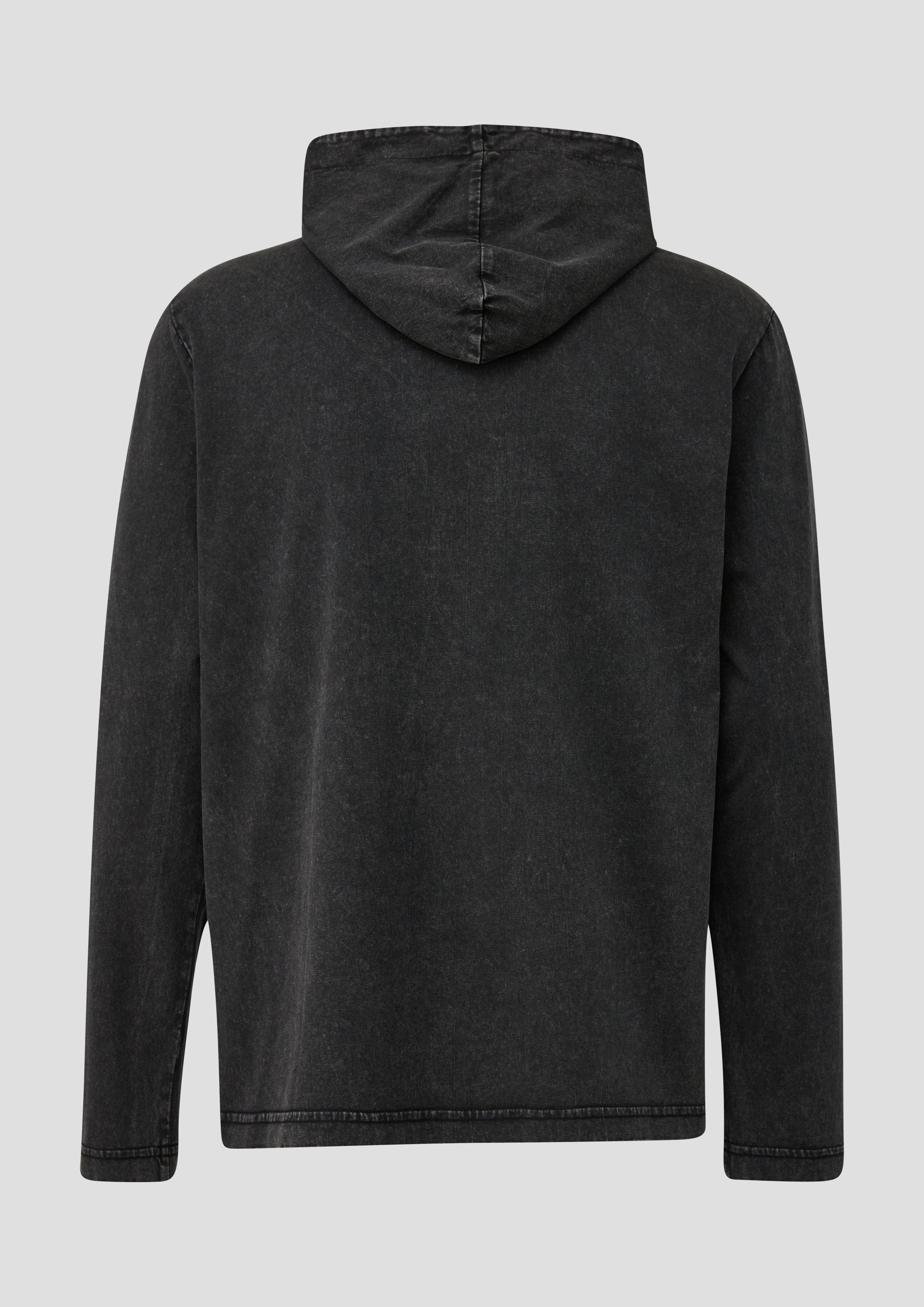 Longsleeve mit Kapuze  2144239-9999
