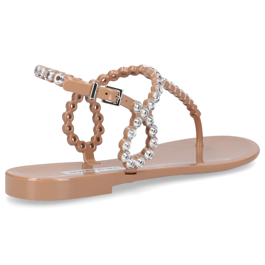 Aquazzura - Sandalen ALMOST BARE PVC - beige