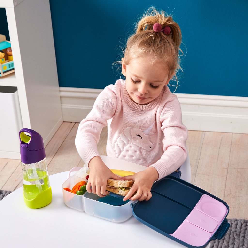 b.box Lunchbox groß - Indigo Rose