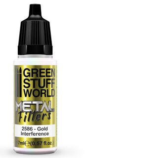 Metallfilter - Gold Interferenz (17 ml)